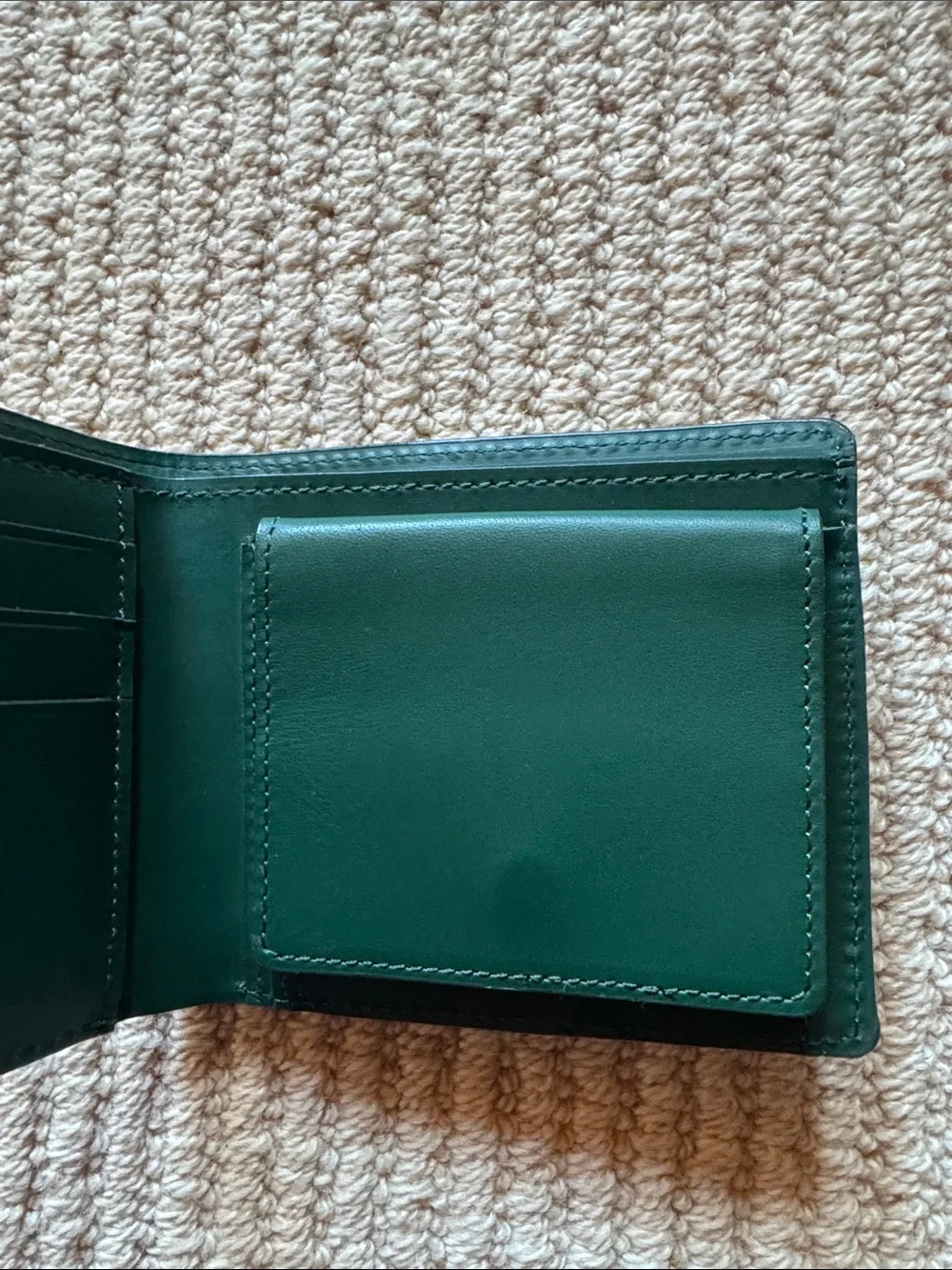 Bape Camouflage Bi-Fold Wallet - Green, Black, Cream - Picture 5 of 8